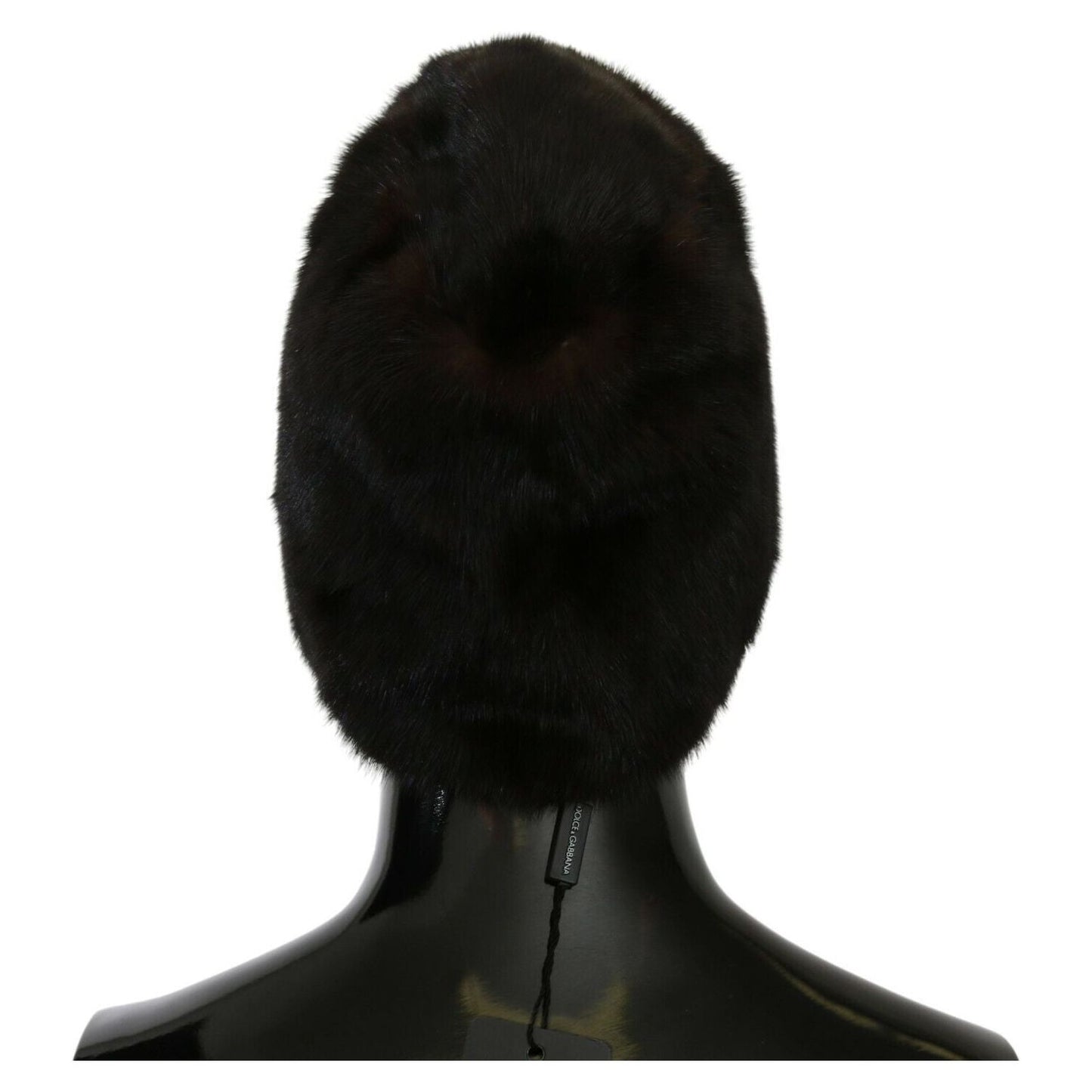 Elegant Black Silk Beanie - Chic Autumn/Winter Accessory