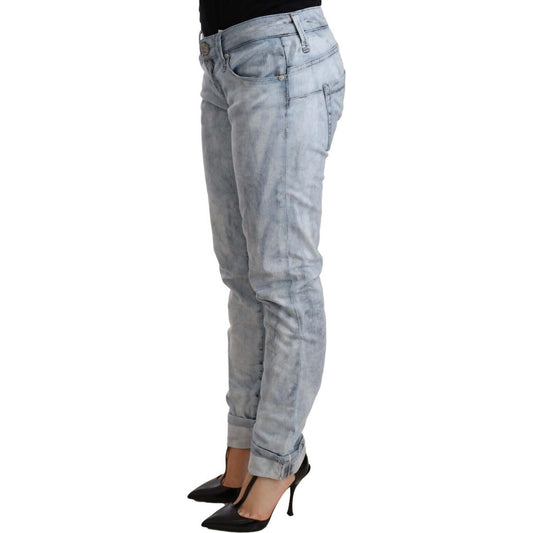 Chic Light Blue Push Up Denim Jeans