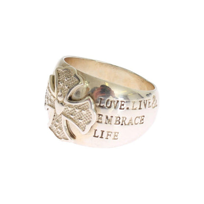 Nialaya Silver Cross Womens 925 Sterling Ring Ring