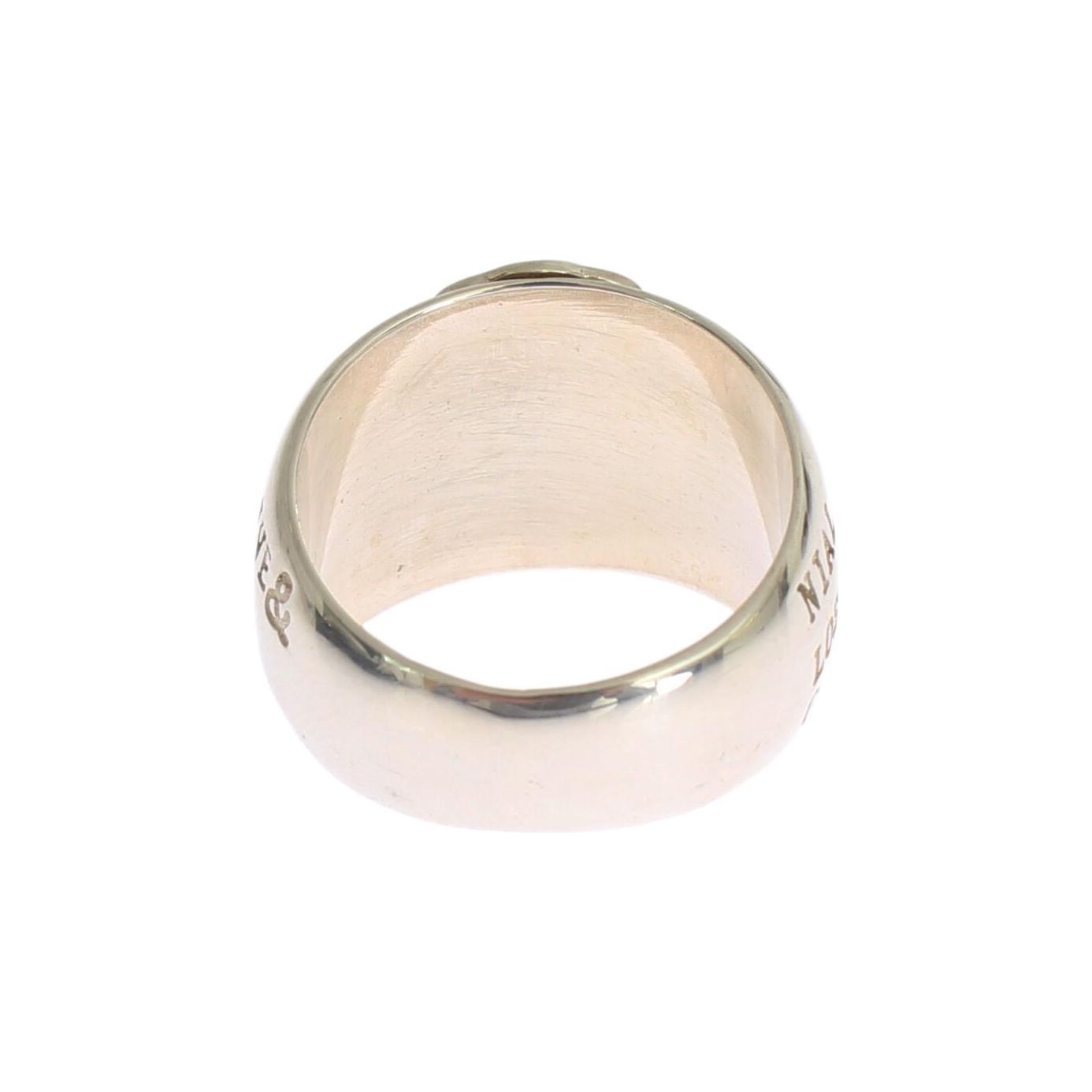 Elegant Sterling Silver Statement Ring