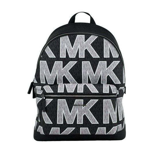 Cooper Black Signature PVC Graphic Logo Backpack Bookbag Bag