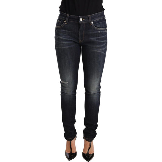 Chic Blue Slim Skinny Jeans