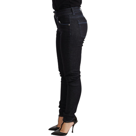 Sleek Low Waist Skinny Denim