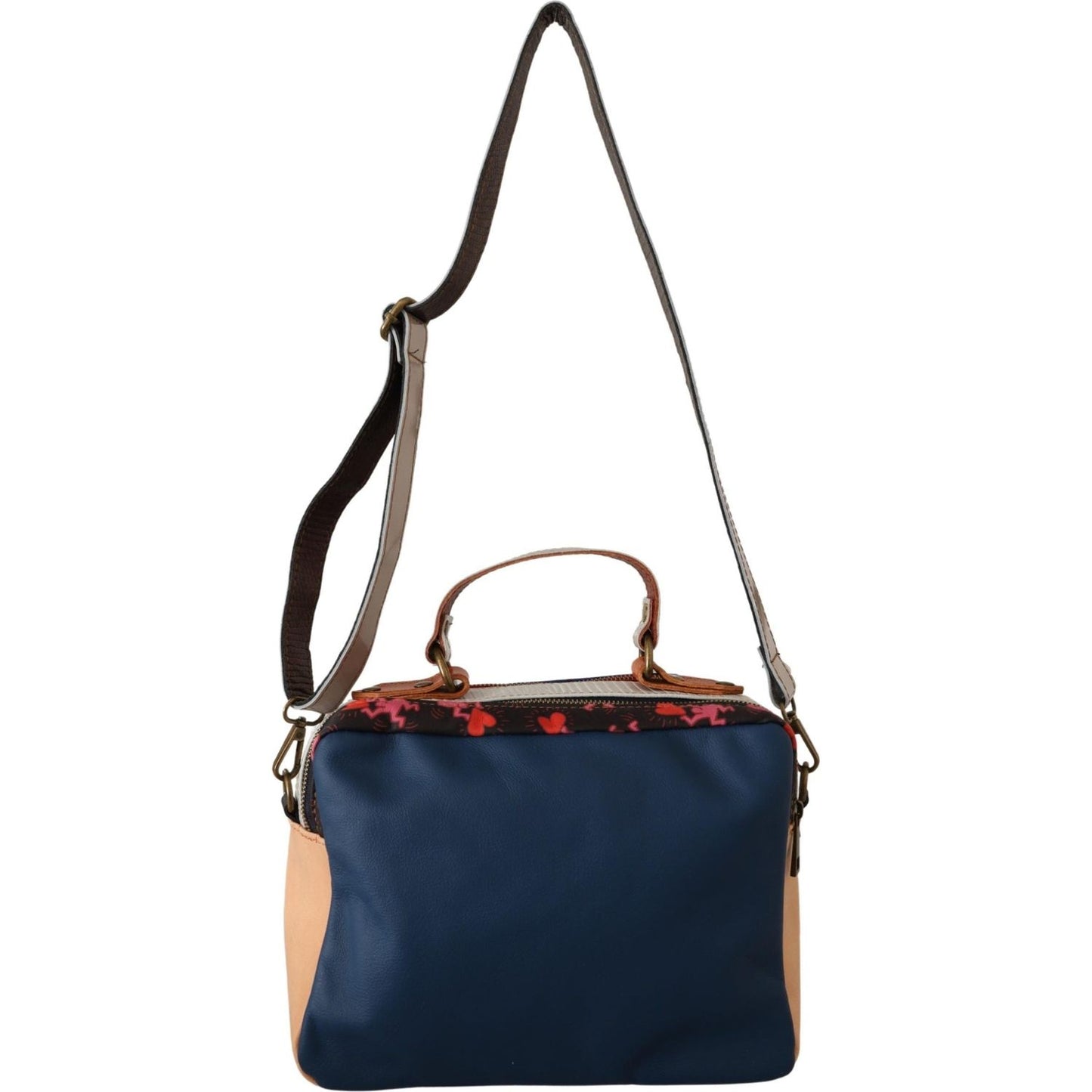 Chic Multicolor Leather Shoulder Bag