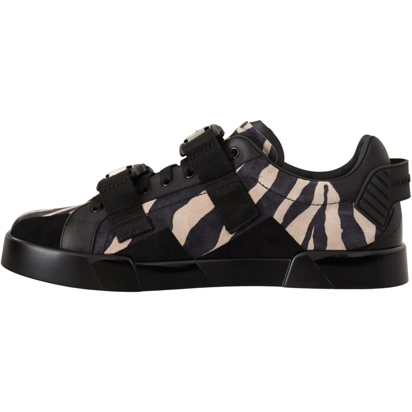 Zebra Suede Low Top Fashion Sneakers