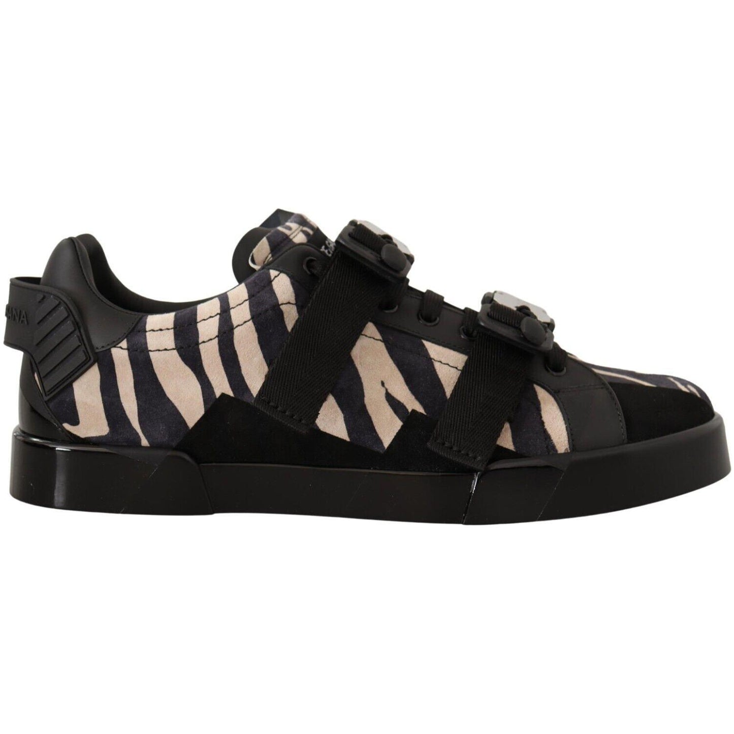 Zebra Suede Low Top Fashion Sneakers