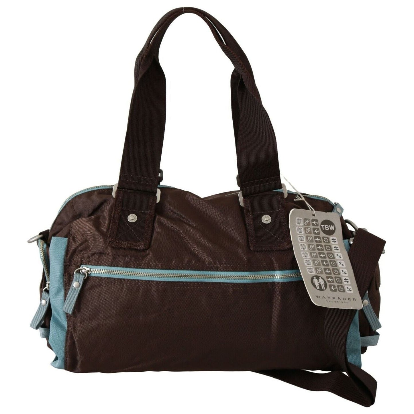 Elegant Duffel Travel Bag in Earthy Brown