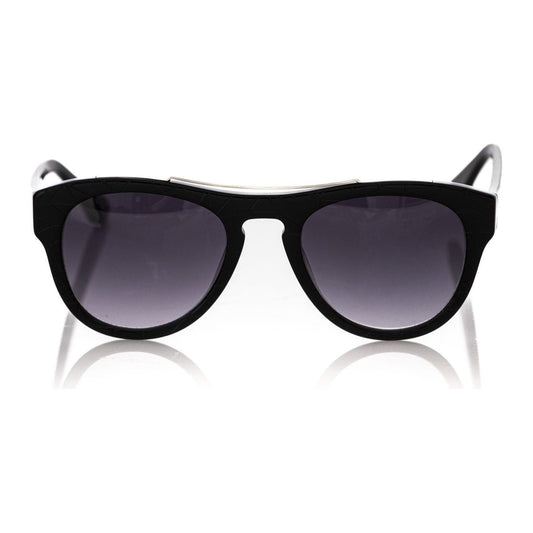 Chic Geometric Black Wayfarer Sunglasses