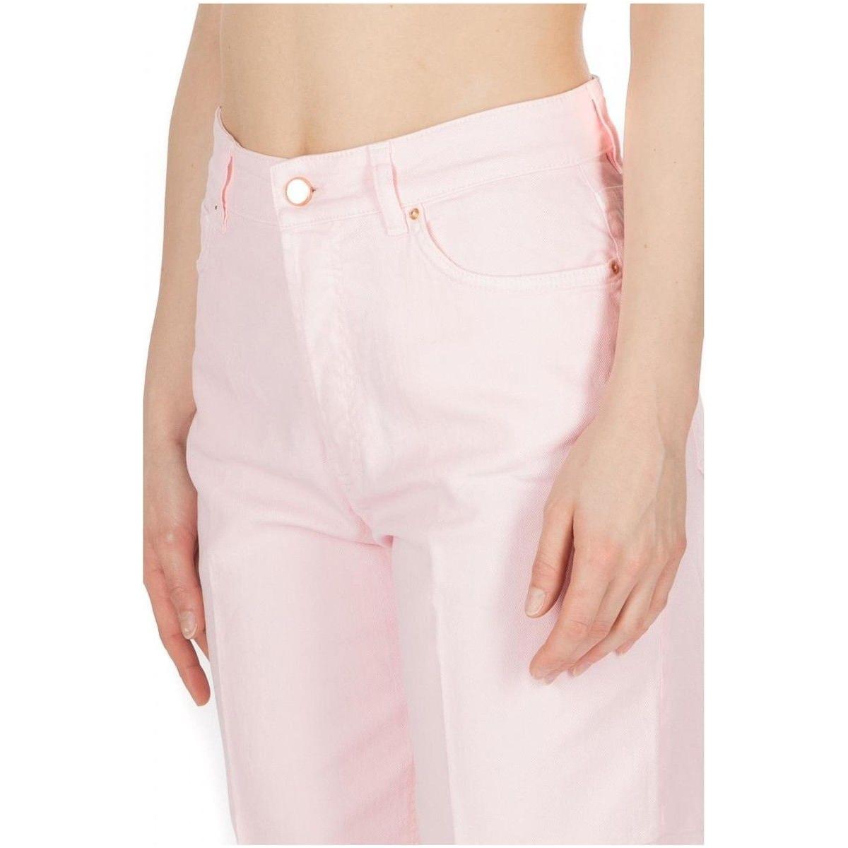 Chic Pink Cotton Denim by Don The Fuller Don The Fuller