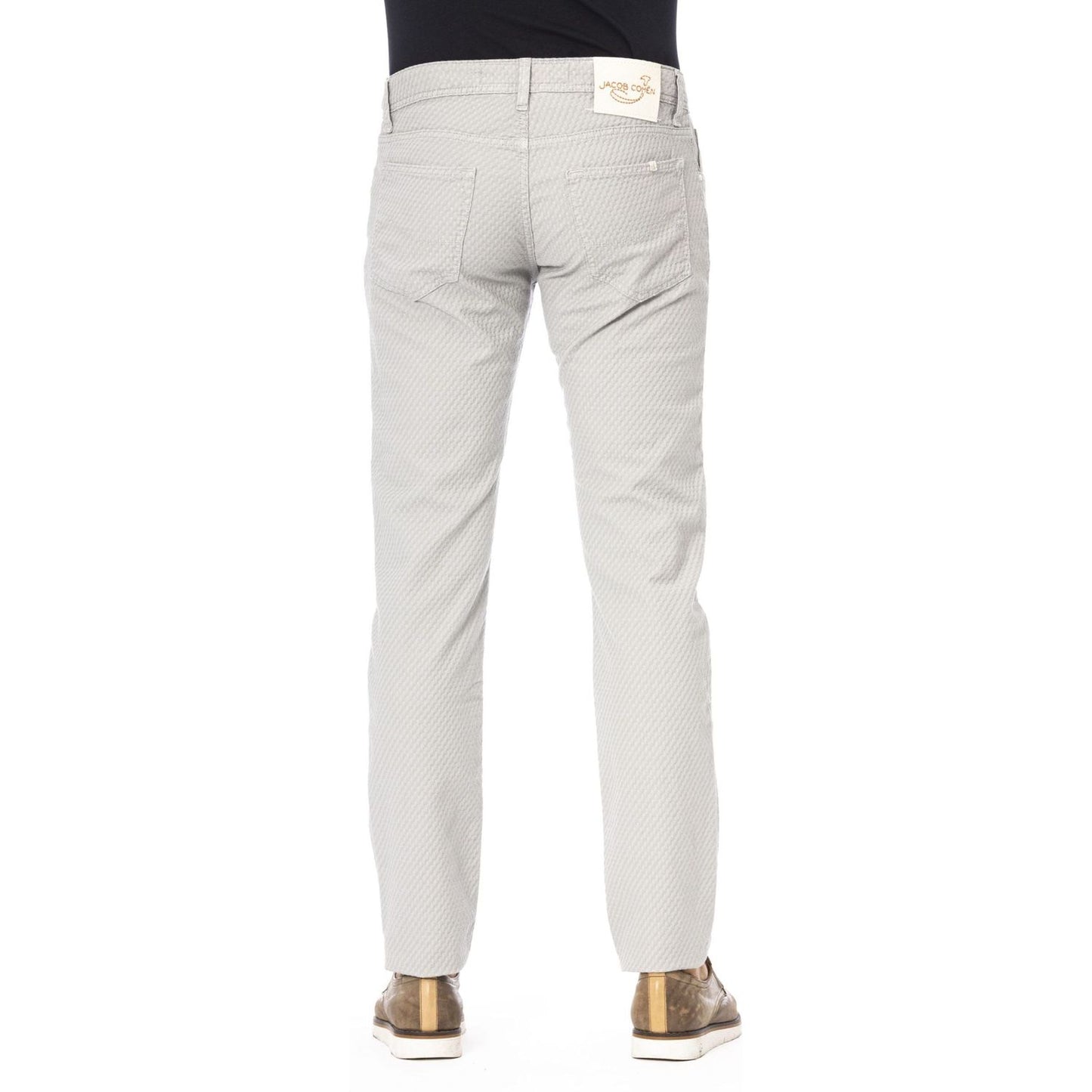 Jacob Cohen Elegant Gray 5-Pocket Designer Jeans Jacob Cohen