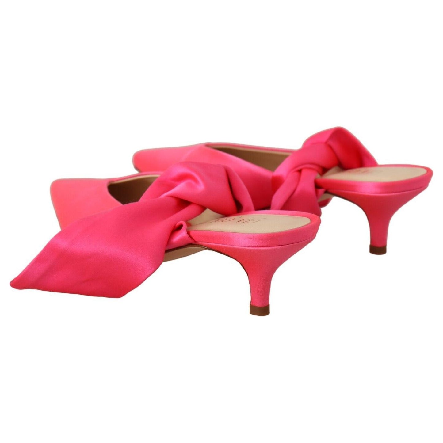 Chic Pink Kitten Heels for Elegant Evenings