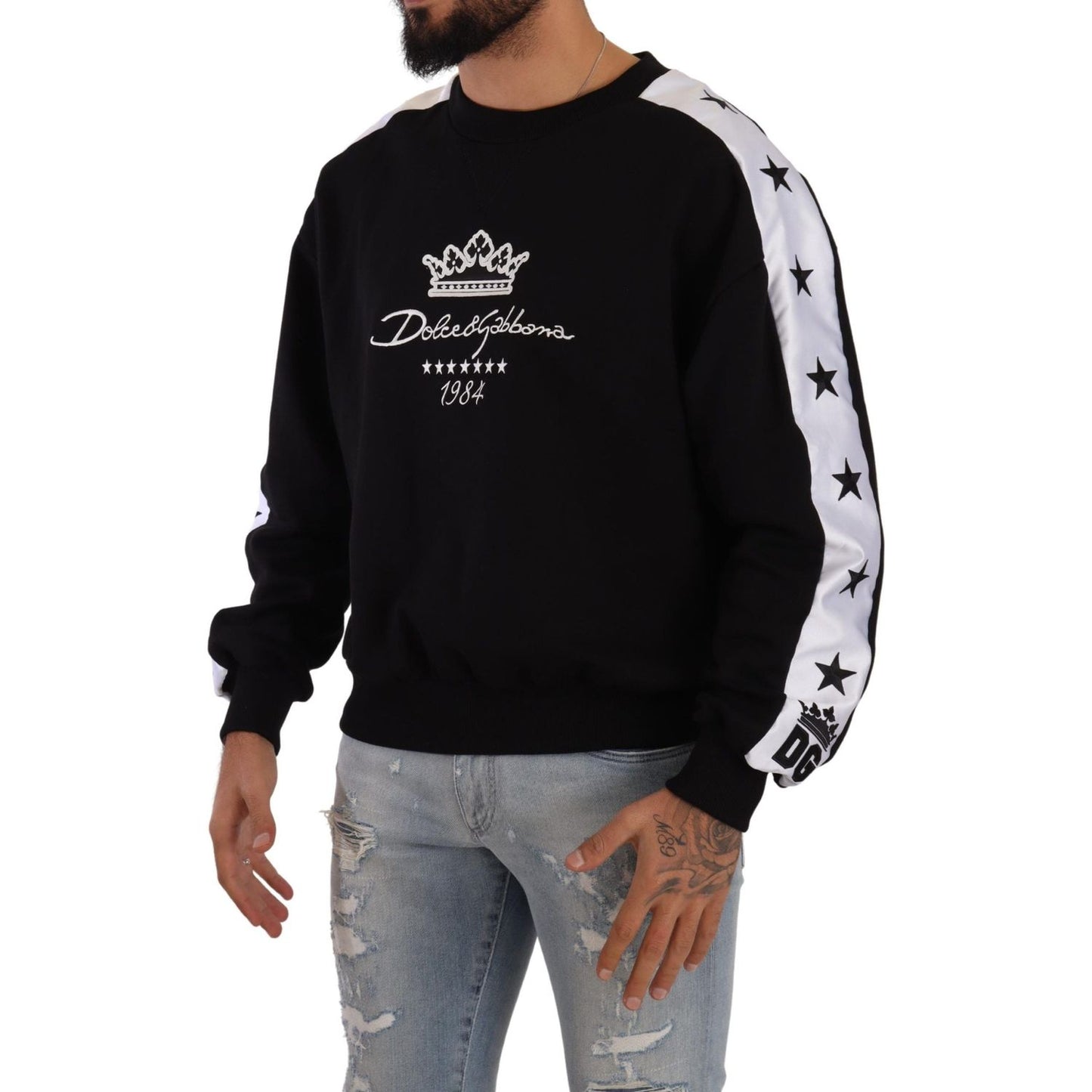 Elegant Crown 1984 Crewneck Sweater