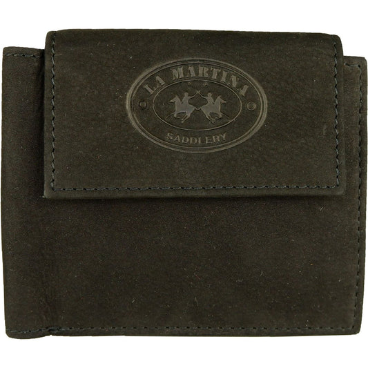 Elegant Black Leather Wallet for Men