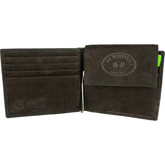 Elegant Black Leather Wallet for Men