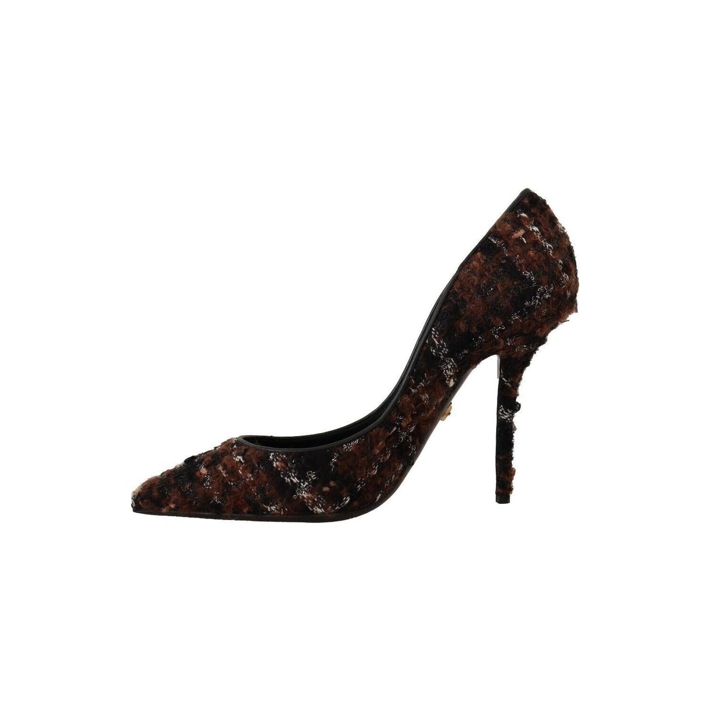 Elegant Multicolor Tweed Pumps