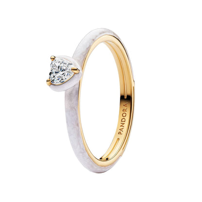 PANDORA JEWELRY Mod. WHITE CHAKRA HEART-0