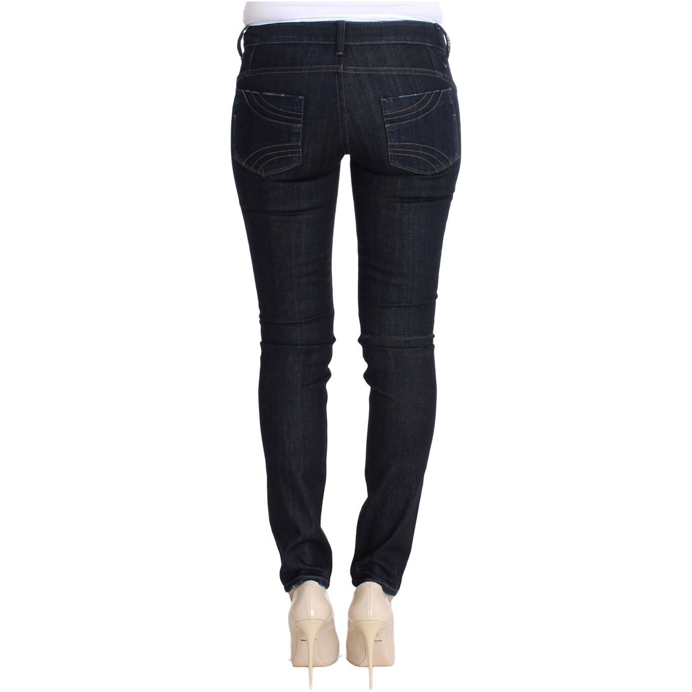 Chic Slim Fit Skinny Blue Jeans