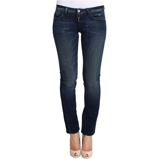 Chic Slim Fit Skinny Blue Jeans