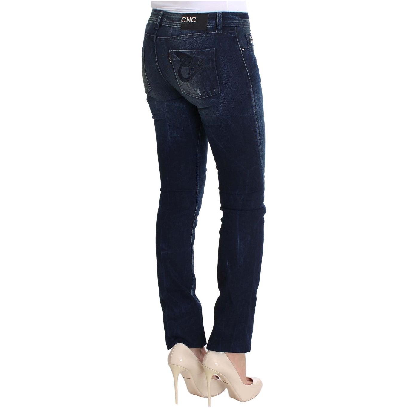 Chic Slim Fit Skinny Blue Jeans