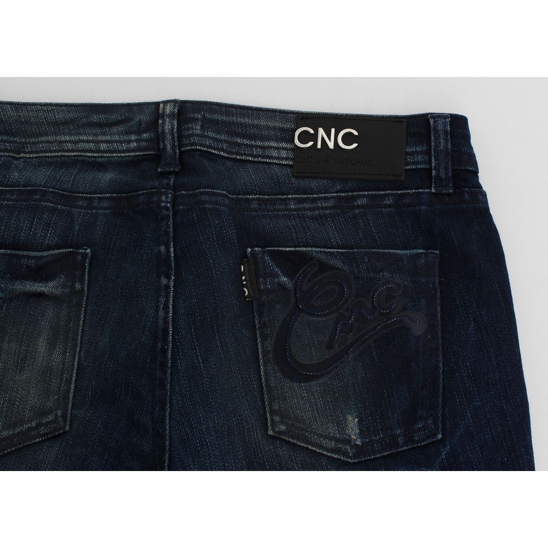 Chic Slim Fit Skinny Blue Jeans