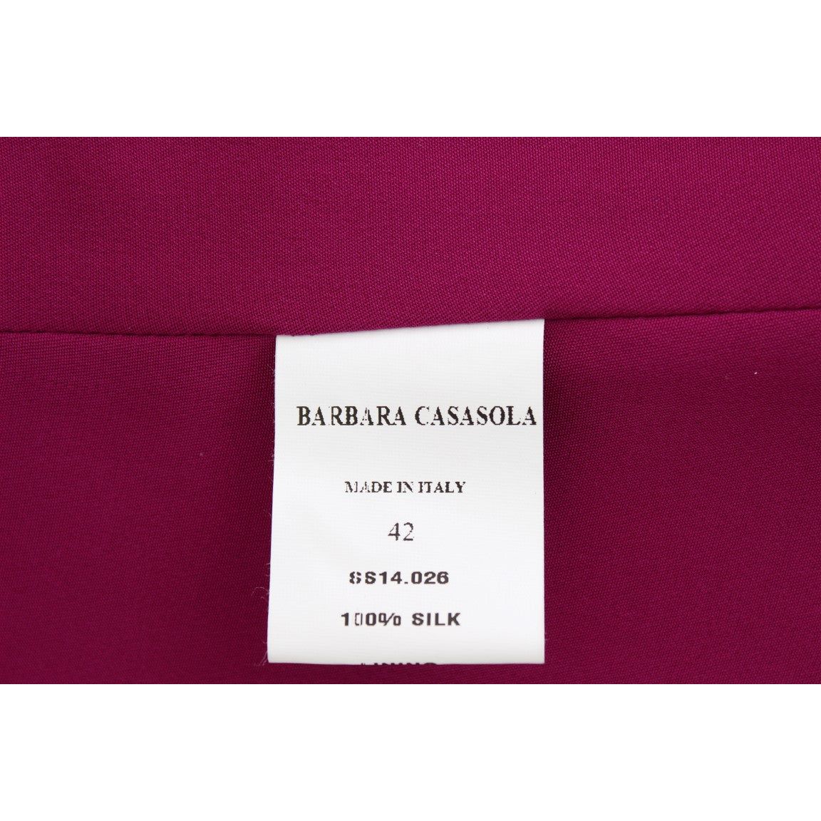 Barbara Casasola Stunning Silk Sleeveless Purple Blouse purple-silk-sleeveless-blouse-top