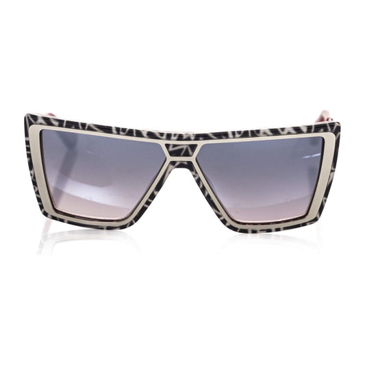 Chic Zebra Pattern Square Sunglasses