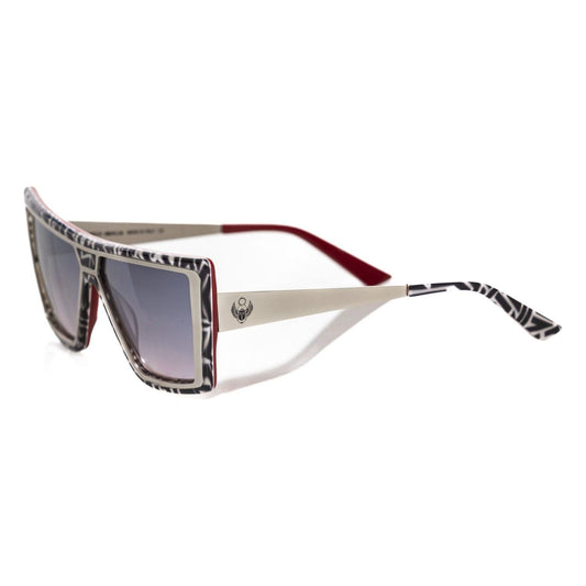 Chic Zebra Pattern Square Sunglasses