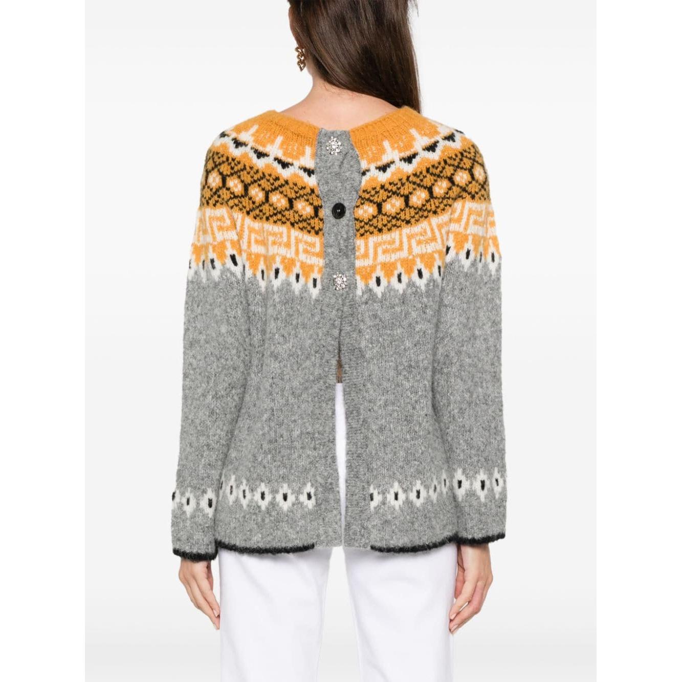 Semicouture Sweaters Grey Topwear Semicouture