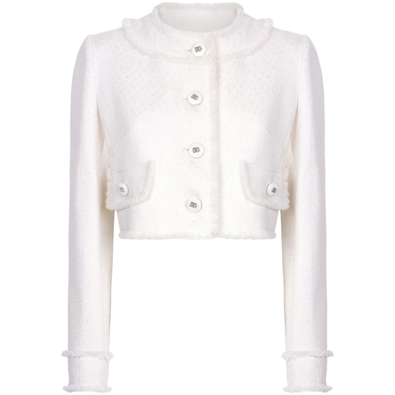 Dolce & Gabbana Jackets Cream Jackets Dolce & Gabbana