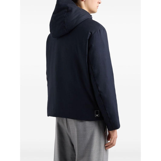 EMPORIO ARMANI CAPSULE Coats Blue Jackets Emporio Armani