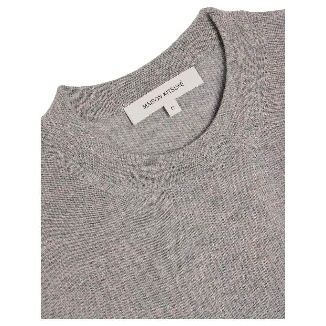 MAISON KITSUNE' Sweaters Grey Topwear Maison Kitsune'