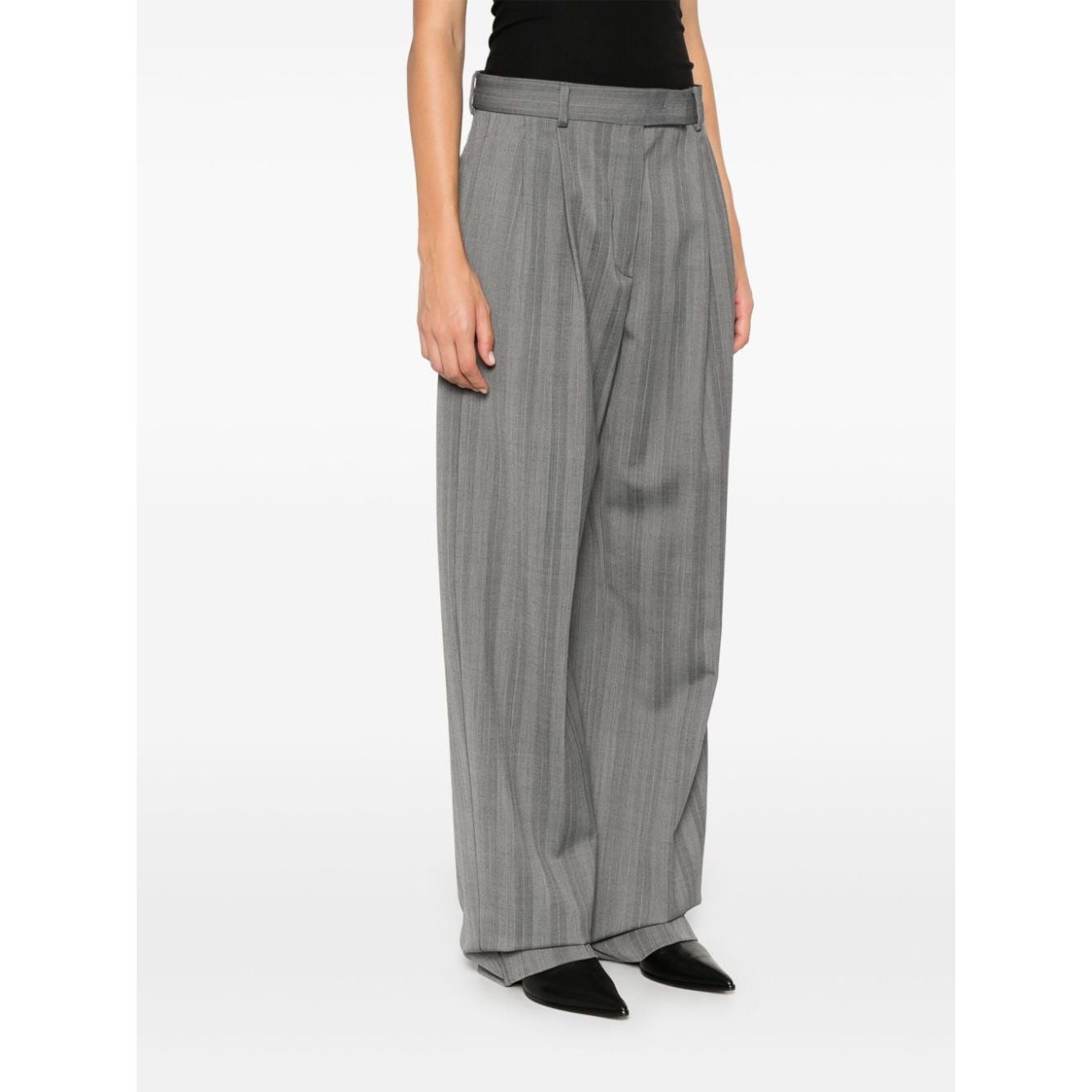 SPORTMAX FASHION Trousers Grey Trousers SPORTMAX FAshION