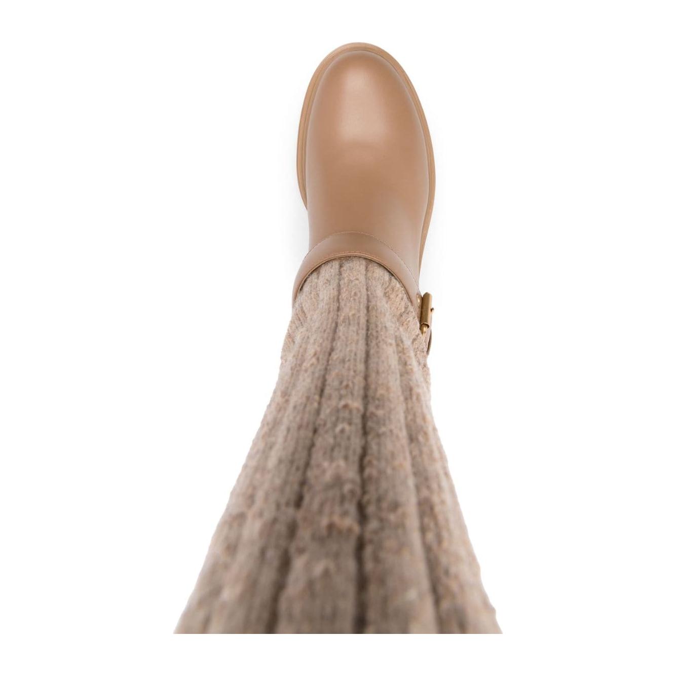 Gianvito Rossi Boots Beige Boots Gianvito Rossi