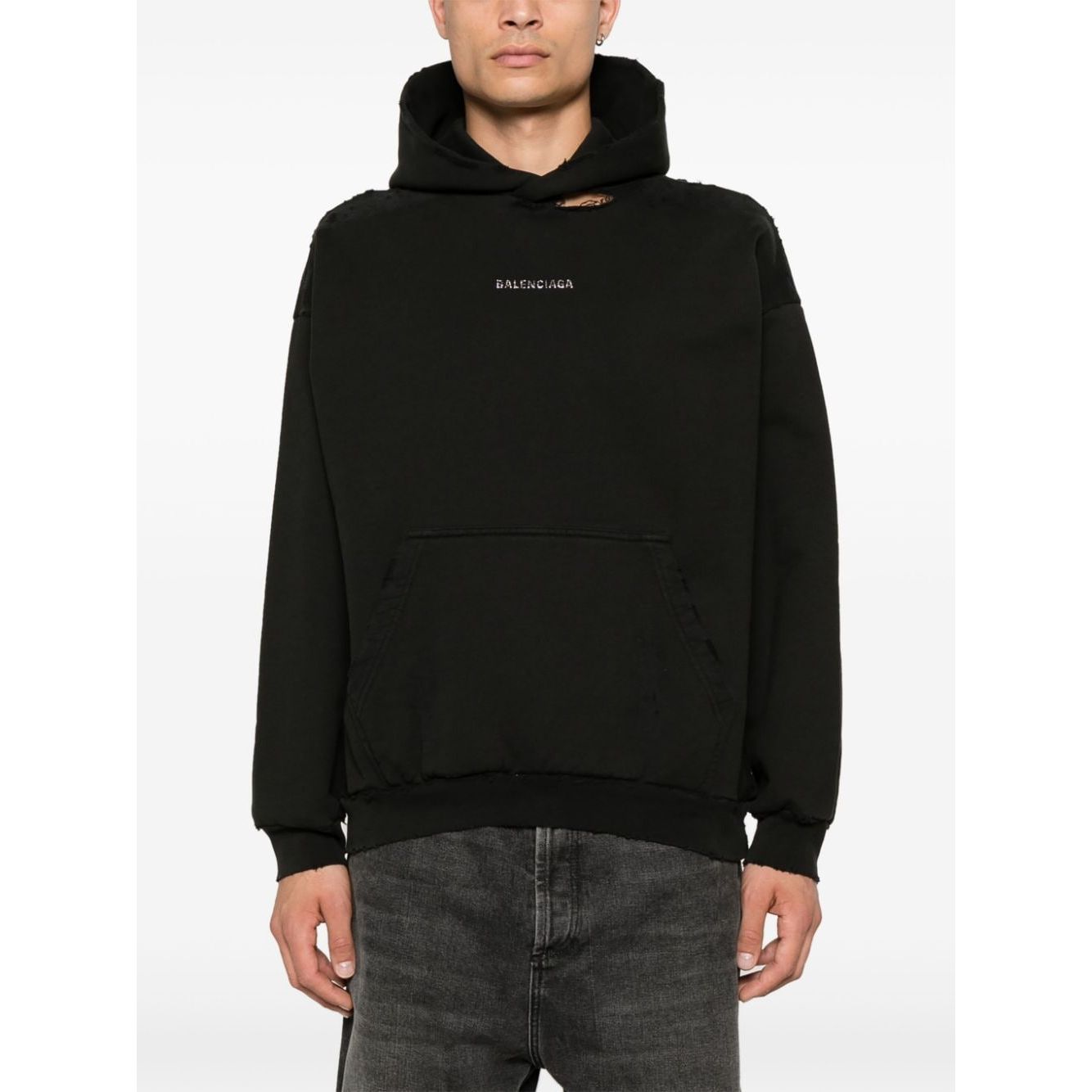 Balenciaga Sweaters Black Topwear Balenciaga