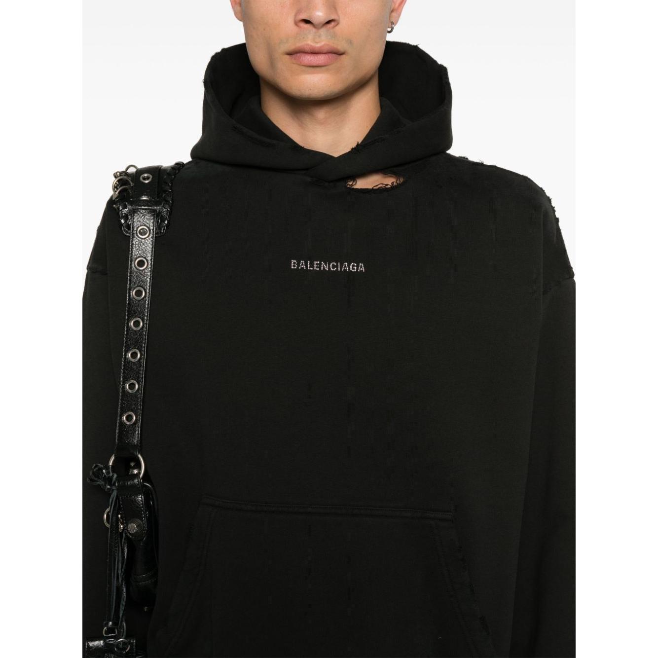 Balenciaga Sweaters Black Topwear Balenciaga