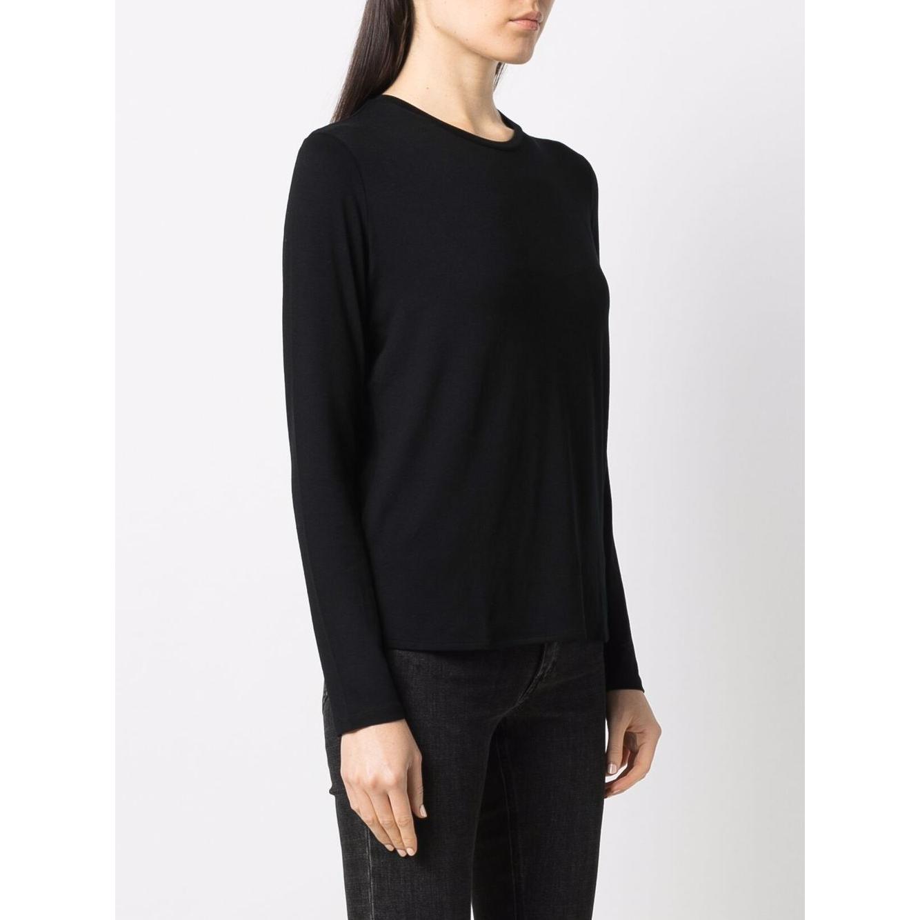 Majestic Sweaters Black Topwear Majestic