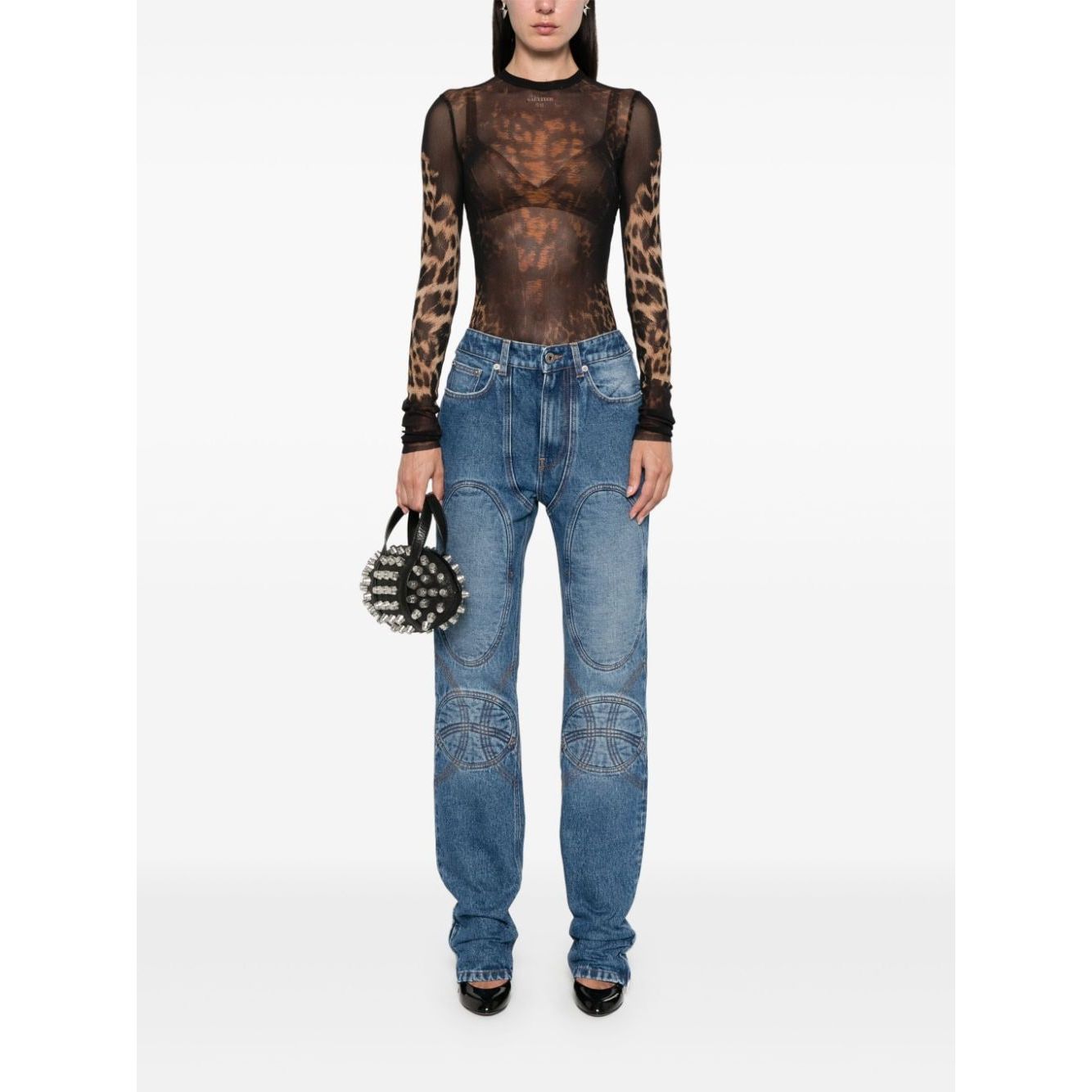 JEAN PAUL GAULTIER Top Brown Topwear Jean Paul Gaultier