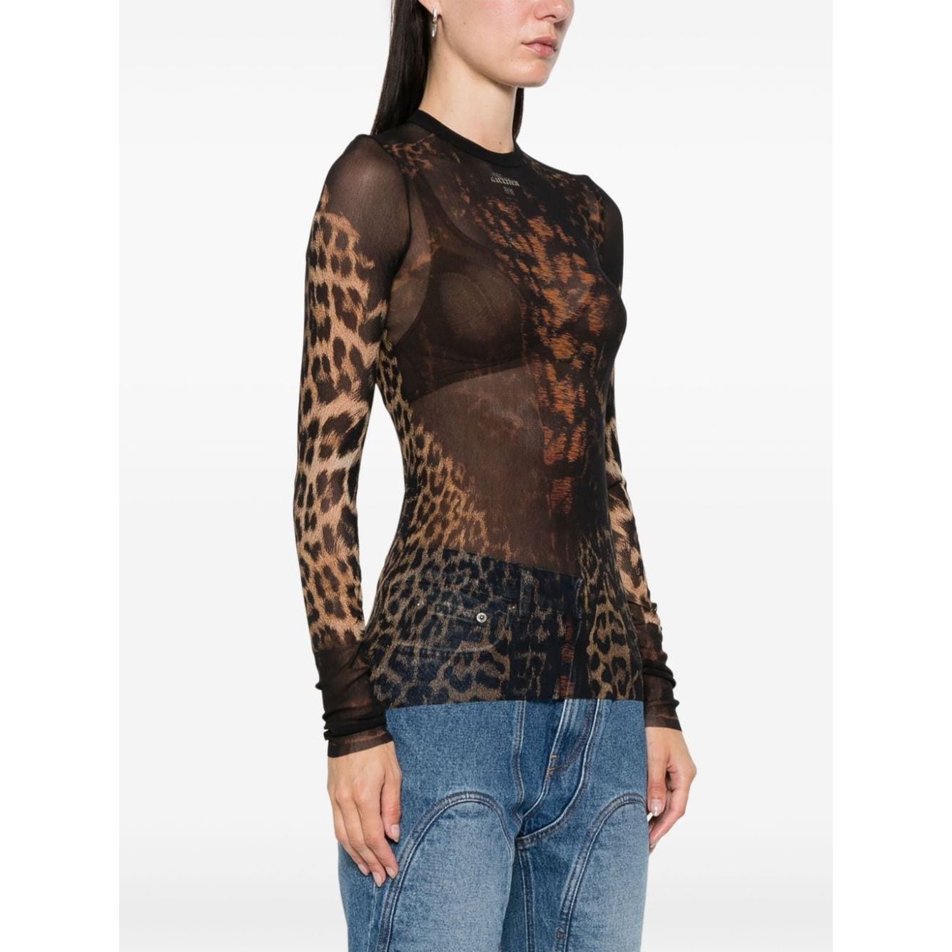 JEAN PAUL GAULTIER Top Brown Topwear Jean Paul Gaultier