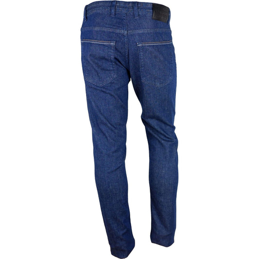 Elegant Dark Blue Denim for Men