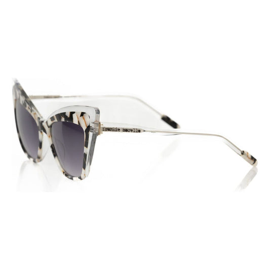 Chic Cat Eye Sunglasses with Pearly Accent