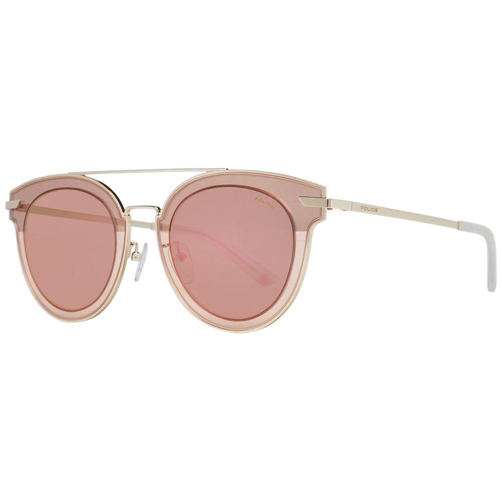 Rose Gold Men Sunglasses