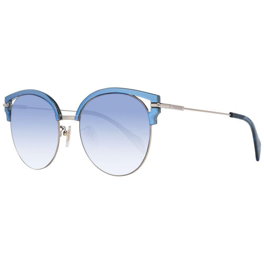 Police Chic Blue Gradient Butterfly Sunglasses chic-blue-gradient-butterfly-sunglasses
