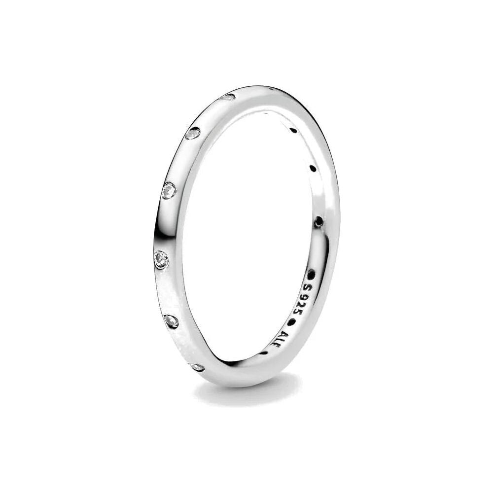 PANDORA JEWELS Mod. SIMPLE SPARKLING BAND - RING - Size 56 ***SPECIAL PRICE***-0