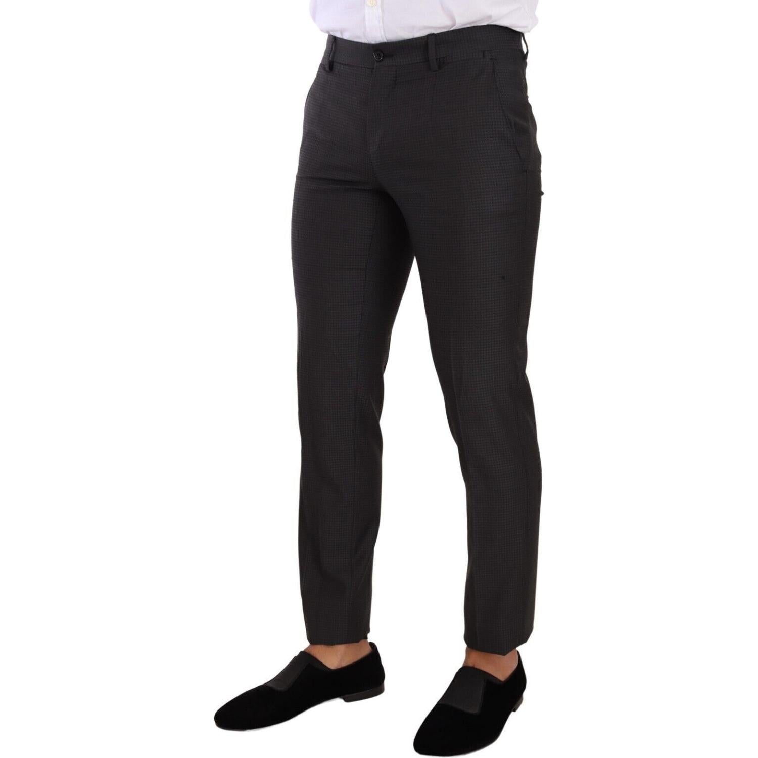 بدلة مارتيني صوفية سوداء أنيقة من دولتشي آند غابانا