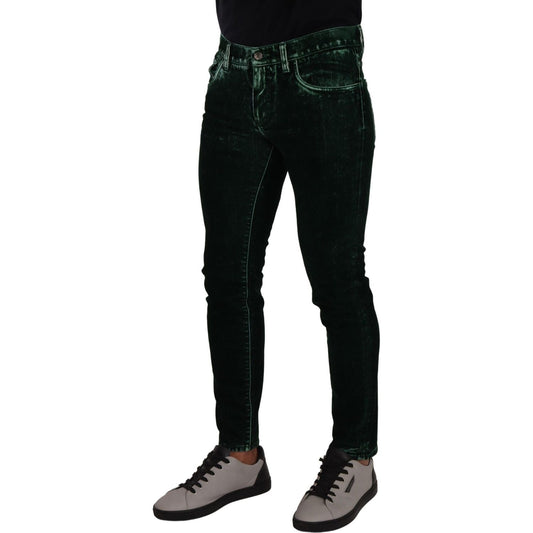 Sleek Cotton-Blend Skinny Denim Jeans Dolce & Gabbana