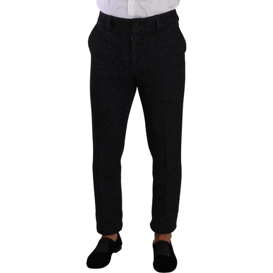 Elegant Wool Blend Dress Pants