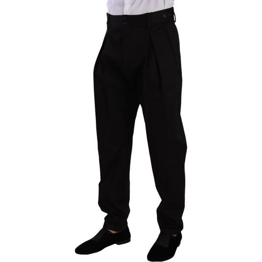 Elegant Slim-Fit Cotton Trousers