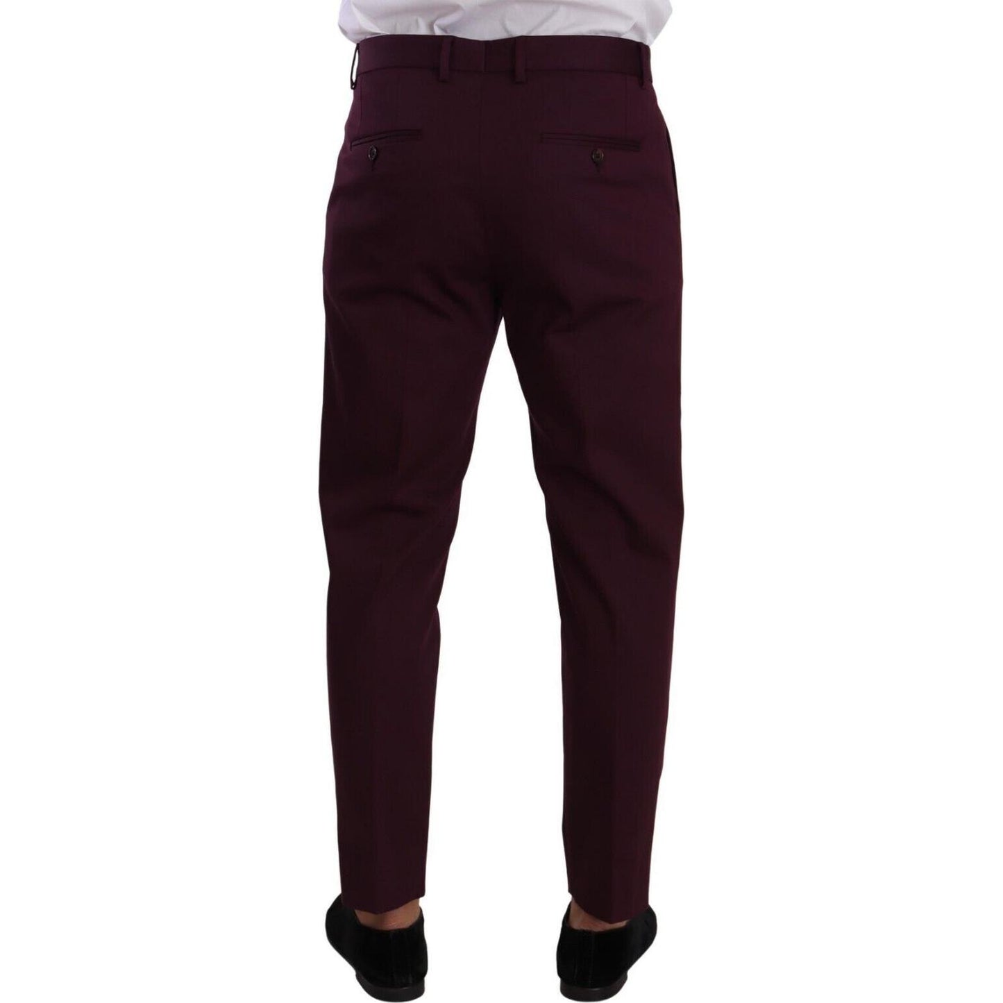 Elegant Purple Chinos for the Modern Man