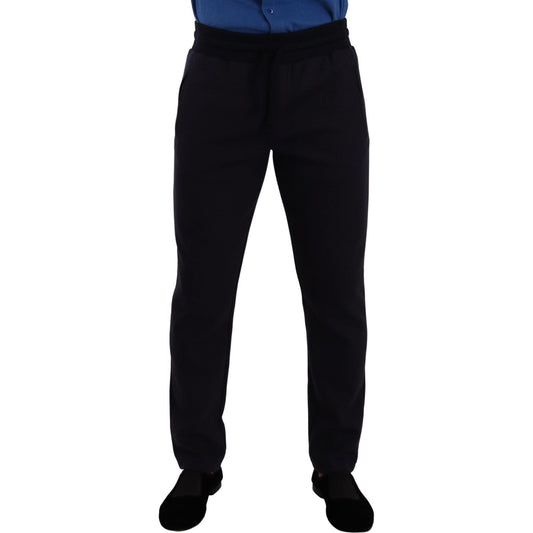 Elegant Blue Jogger Pants for Men