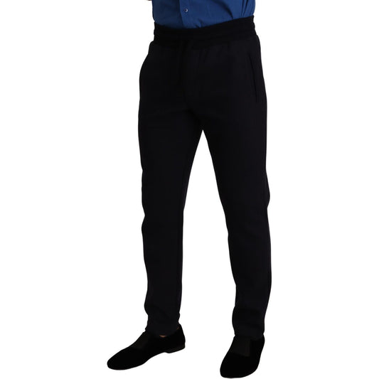 Elegant Blue Jogger Pants for Men